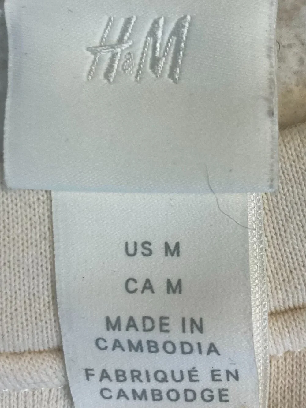 H&M Monogrammed 